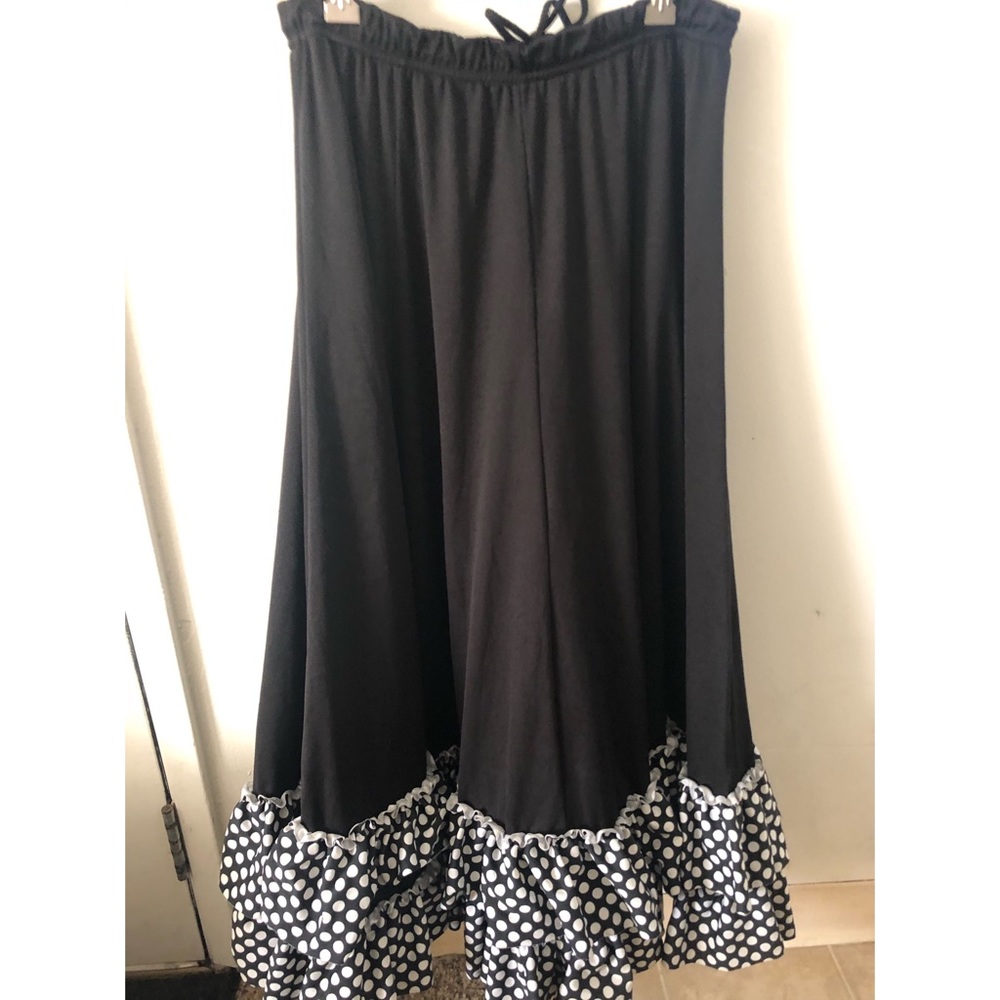Flamenco practice skirt